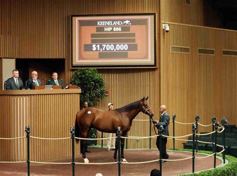 keeneland yearling sale results.